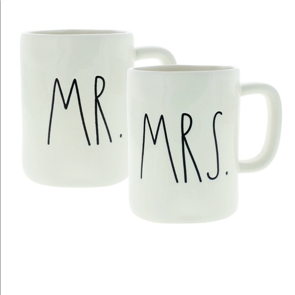 Rae Dunn Other - Rae Dunn Mr & Mrs Mugs